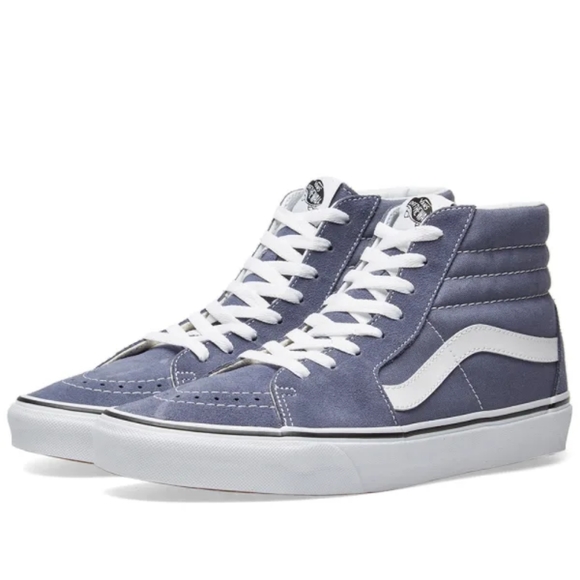 VANS SK8-HI GRISAILLE & TRUE WHITE Men's - Picture 2 of 16